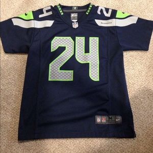 Marshawn Lynch Seattle Seahawks jersey size medium